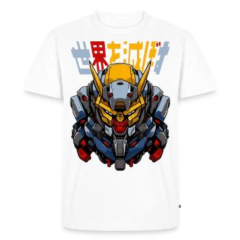 Anime Robots! - Men's Premium Organic T-Shirt - white - Front - Nico (187cm)