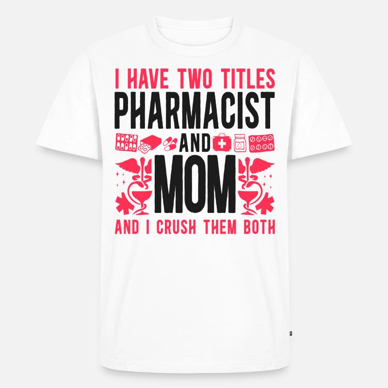 Pharmacy Tech Technician - Männer Premium Bio T-Shirt - Weiß