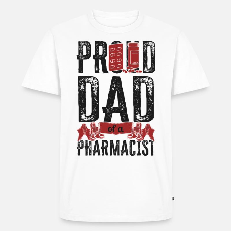 Pharmacy Tech Technician - Männer Premium Bio T-Shirt - Weiß