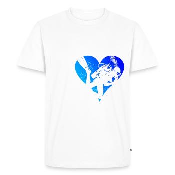Scuba Tauchen Free Dive Diving Tauchen - Men's Premium Organic T-Shirt - white - Front - Nico (187cm)