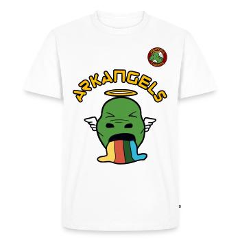 ArkAngels Rainbow | Ark Survival Ascended - Men's Premium Organic T-Shirt - white - Front - Nico (187cm)