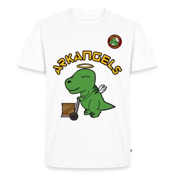ArkAngels DeliveryDone | Ark Survival Ascended - Men's Premium Organic T-Shirt - white - Front - Nico (187cm)