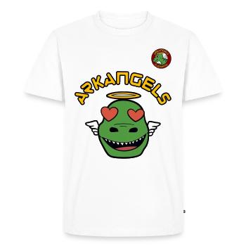 ArkAngels Love | Ark Survival Ascended - Men's Premium Organic T-Shirt - white - Front - Nico (187cm)