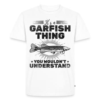 It's a garfish thing you don't - Men's Premium Organic T-Shirt - white - Front - Nico (187cm)