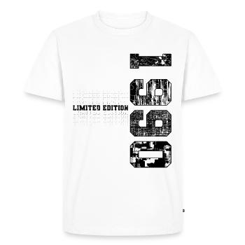 Édition limitée 1990 Année de naissance 1990 Anniversaire - T-shirt Premium bio Homme - blanc - Devant - Nico (187cm)