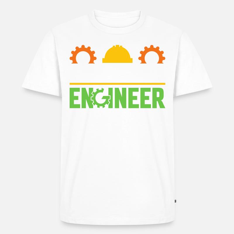 Mechanics Engineer Mechanical Engineering - Men's Premium Organic T-Shirt - white