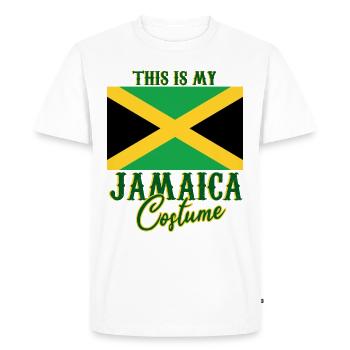 Jamaica Costume Jamaica - Men's Premium Organic T-Shirt - white - Front - Nico (187cm)