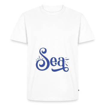 Journée écologique Earth Planet Save Earth - T-shirt Premium bio Homme - blanc - Devant - Nico (187cm)