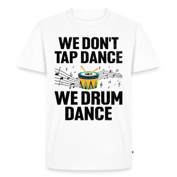 Drum Corps Marching Band Drum Corp Music Percussio - Men's Premium Organic T-Shirt - white - Front - Nico (187cm)