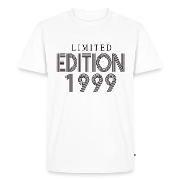 Édition limitée 1999 - T-shirt Premium bio Homme - blanc - Devant - Nico (187cm)