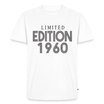 Édition limitée 1960 - T-shirt Premium bio Homme - blanc - Devant - Nico (187cm)