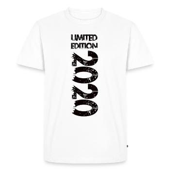 Édition limitée 2020 - T-shirt Premium bio Homme - blanc - Devant - Nico (187cm)