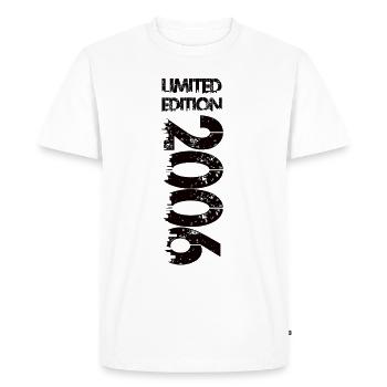 Limited Edition 2006 - Men's Premium Organic T-Shirt - white - Front - Nico (187cm)
