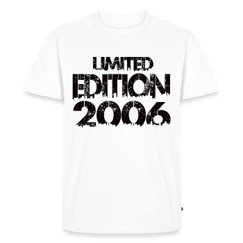Limited Edition 2006 - Men's Premium Organic T-Shirt - white - Front - Nico (187cm)