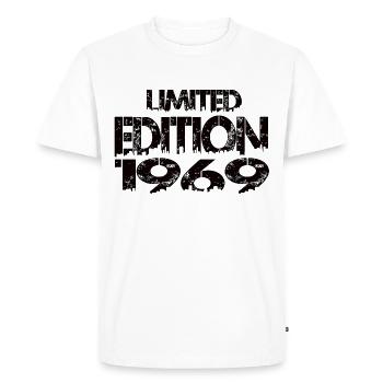 Édition limitée 1969 - T-shirt Premium bio Homme - blanc - Devant - Nico (187cm)