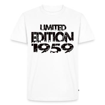 Édition limitée 1959 - T-shirt Premium bio Homme - blanc - Devant - Nico (187cm)