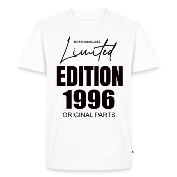 Limited Edition 1996 - Men's Premium Organic T-Shirt - white - Front - Nico (187cm)