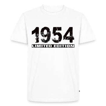 Édition limitée 1954 - T-shirt Premium bio Homme - blanc - Devant - Nico (187cm)