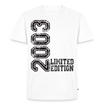 Édition limitée 2003 - T-shirt Premium bio Homme - blanc - Devant - Nico (187cm)