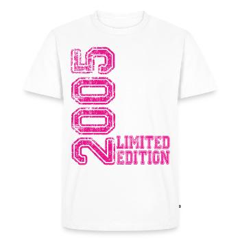 Limited Edition 2005 - Men's Premium Organic T-Shirt - white - Front - Nico (187cm)