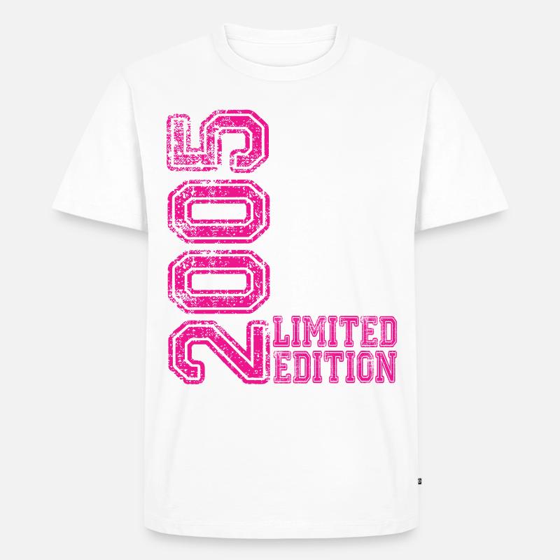 Limited Edition 2005 - Männer Premium Bio T-Shirt - Weiß