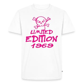 Limited Edition 1969 Birthday 1969 Born - Men's Premium Organic T-Shirt - white - Front - Nico (187cm)