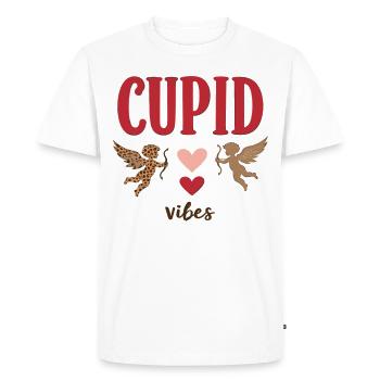 Amour romantique pour la Saint-Valentin et la Saint-Valentin - T-shirt Premium bio Homme - blanc - Devant - Nico (187cm)