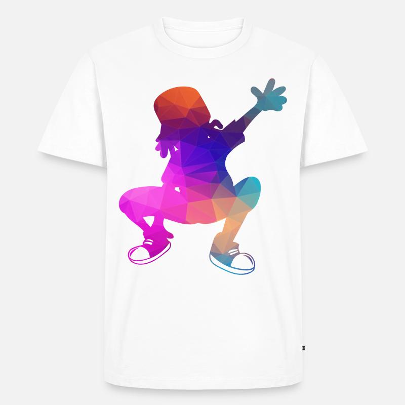 Breakdance Dance Breakdancer Boys Breakdancer - Men's Premium Organic T-Shirt - white