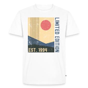 Vintage 1994 - Men's Premium Organic T-Shirt - white - Front - Nico (187cm)