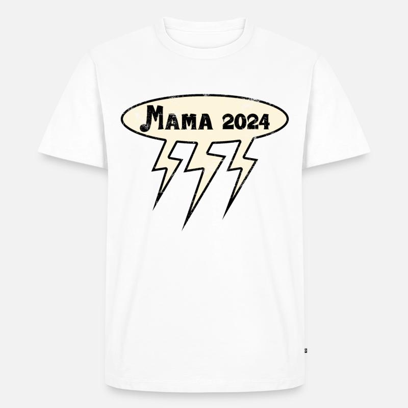Mama 2024 - Männer Premium Bio T-Shirt - Weiß