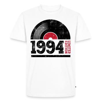 1994 Vintage Birthday Gift - Men's Premium Organic T-Shirt - white - Front - Nico (187cm)