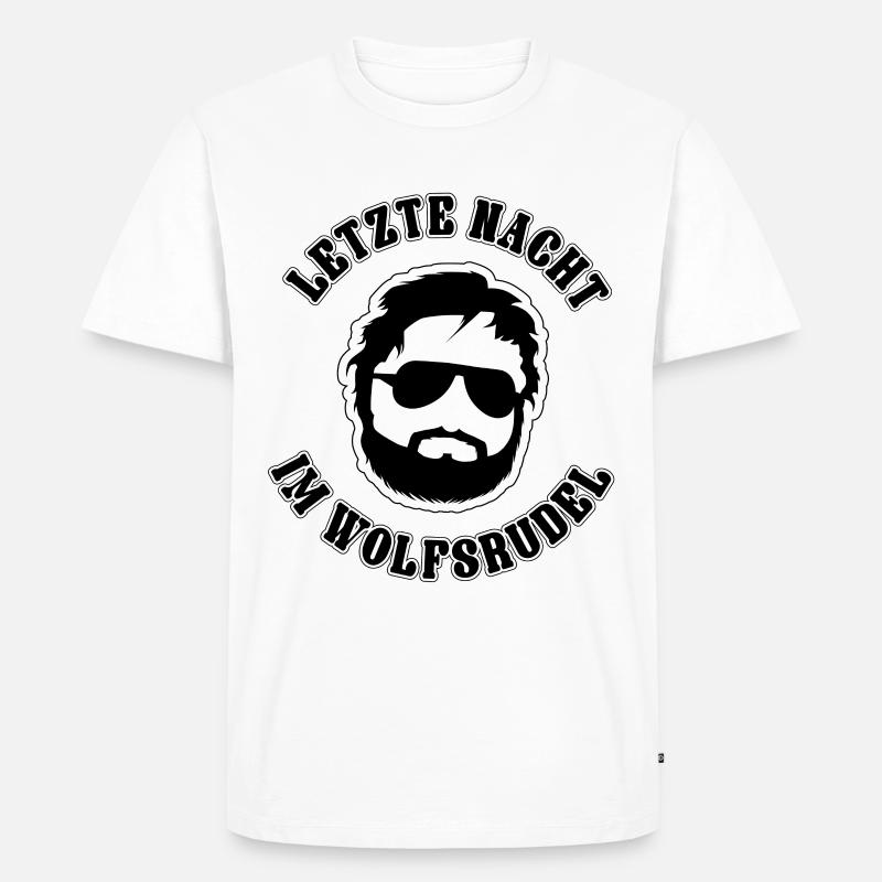 Junggesellenabschieds Accessoire - Geschenk - Männer Premium Bio T-Shirt - Weiß