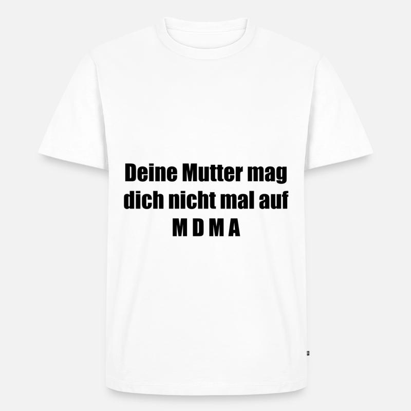 Mutter MDMA - Männer Premium Bio T-Shirt - Weiß