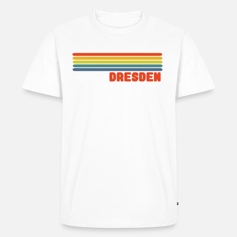 Dresden - Männer Premium Bio T-Shirt - undefined