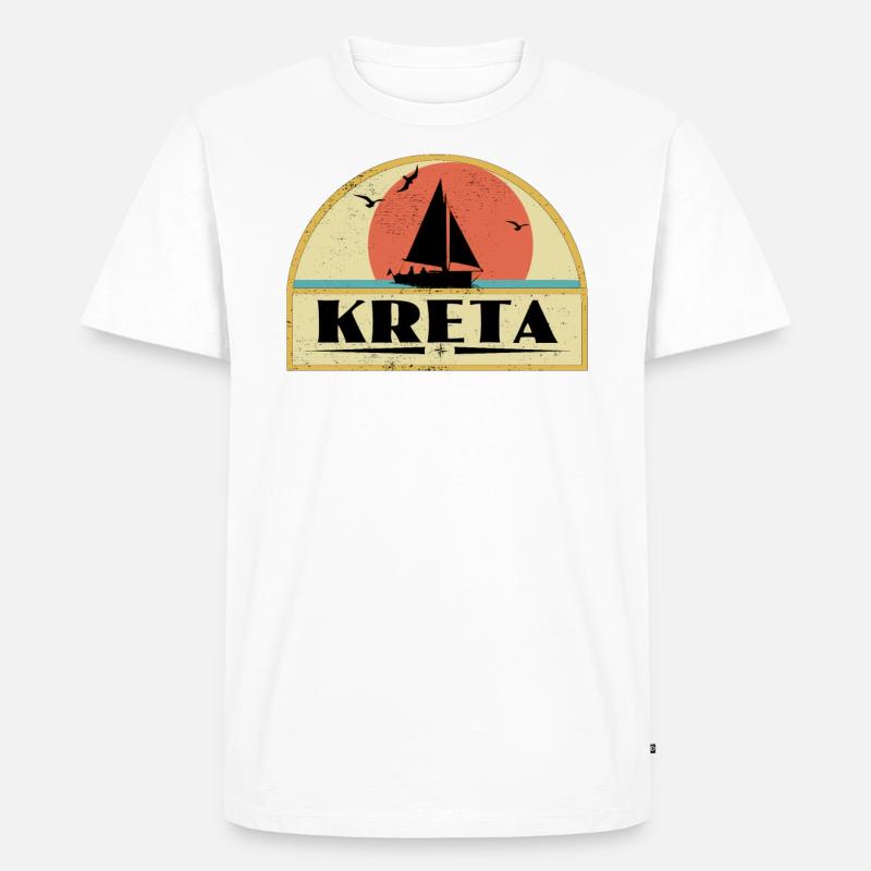 Kreta - Männer Premium Bio T-Shirt - undefined