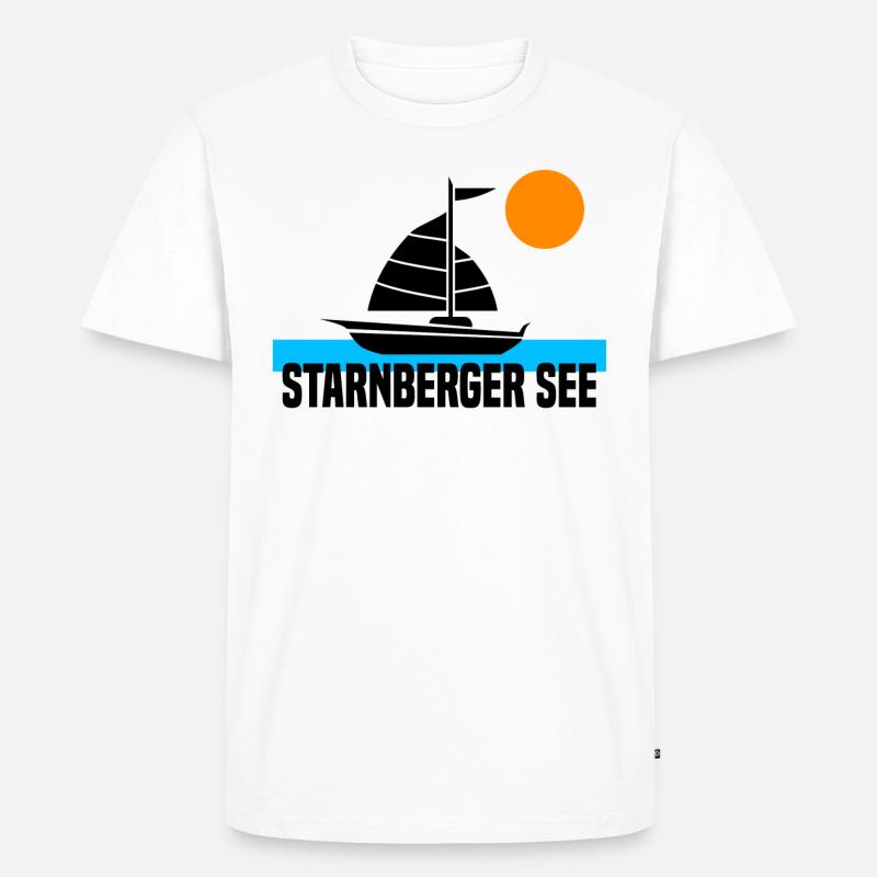 Starnberger See - Männer Premium Bio T-Shirt - undefined