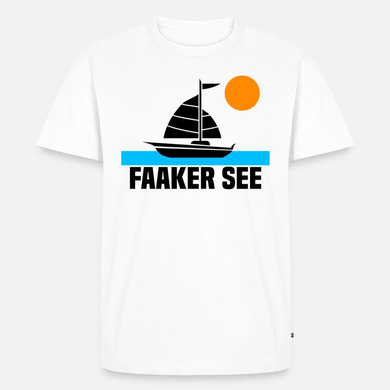 Faaker See - Männer Premium Bio T-Shirt - undefined