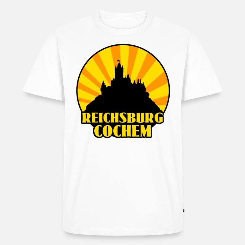 Reichsburg Cochem - Männer Premium Bio T-Shirt - undefined