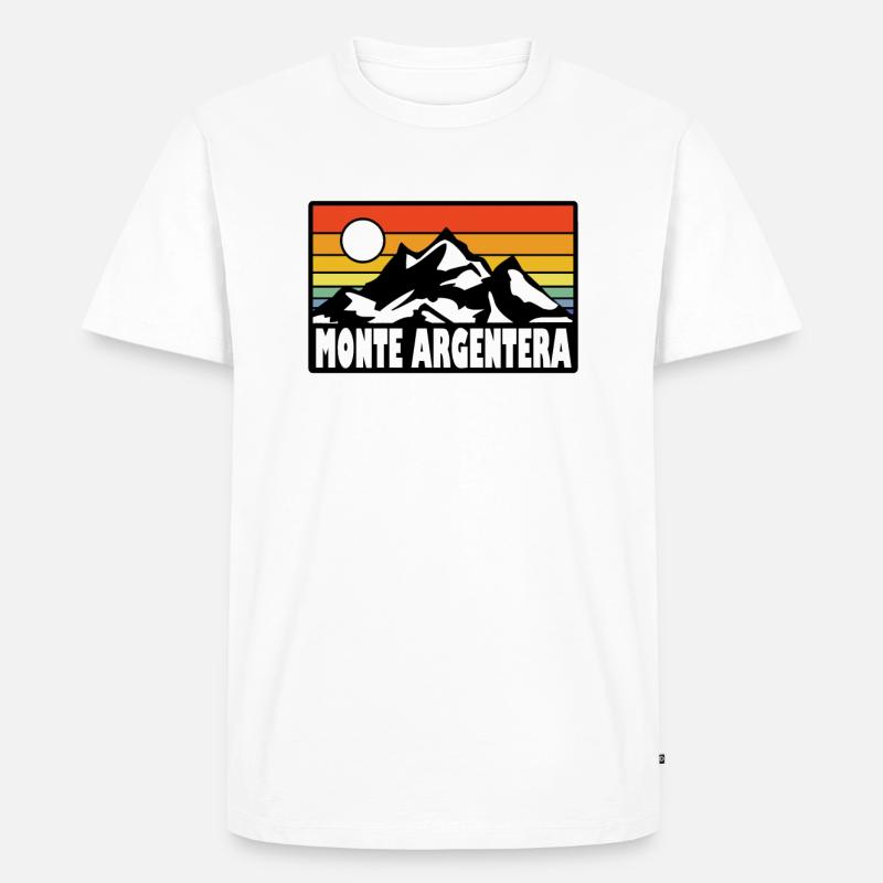 Monte Argentera - Männer Premium Bio T-Shirt - undefined