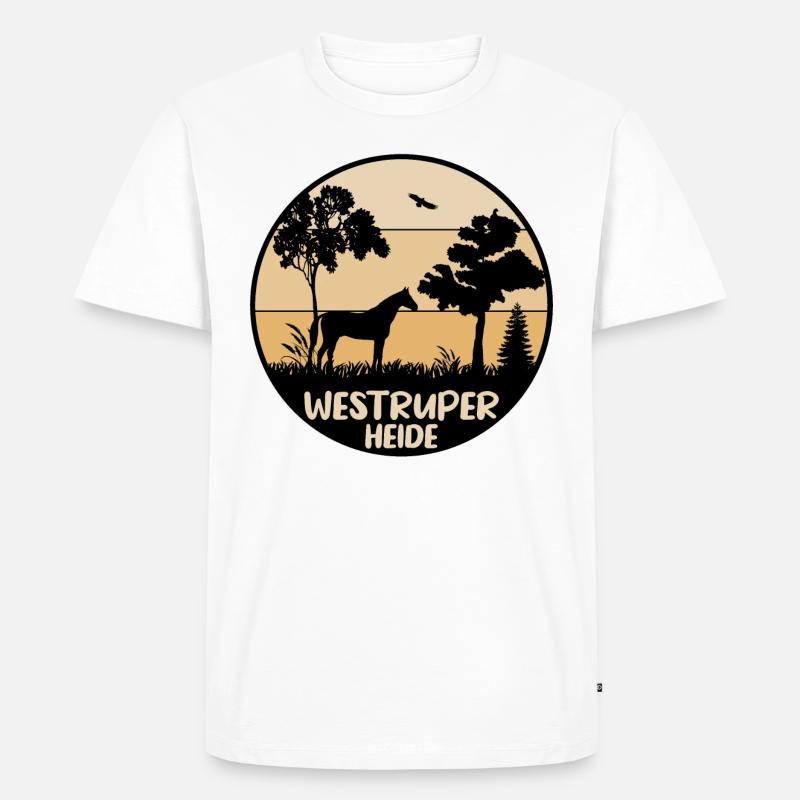 Westruper Heide - Männer Premium Bio T-Shirt - undefined
