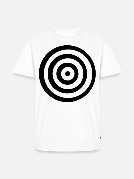 target - Men's Premium Organic T-Shirt - white