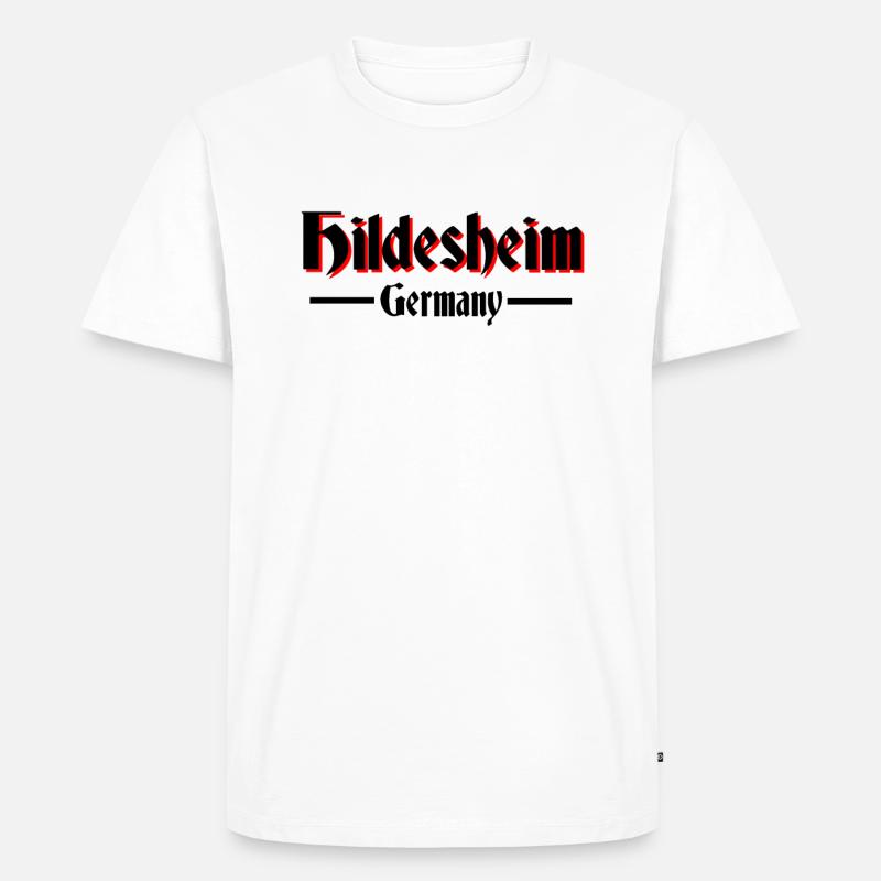 Hildesheim - Männer Premium Bio T-Shirt - undefined