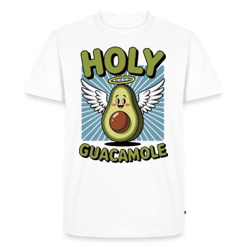 Holy Guacamole - Men's Premium Organic T-Shirt - white - Front - Nico (187cm)