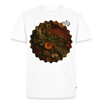 NDDF #22 Mordoré - T-shirt Premium bio Homme - blanc - Devant - Nico (187cm)