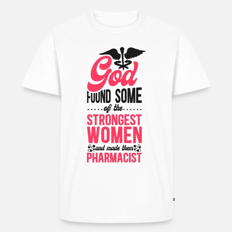 Pharmacy Tech Technician - Männer Premium Bio T-Shirt - Weiß