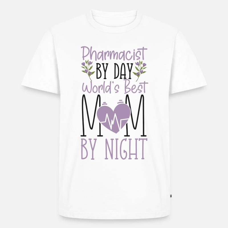 Pharmacy Tech Technician - Männer Premium Bio T-Shirt - Weiß