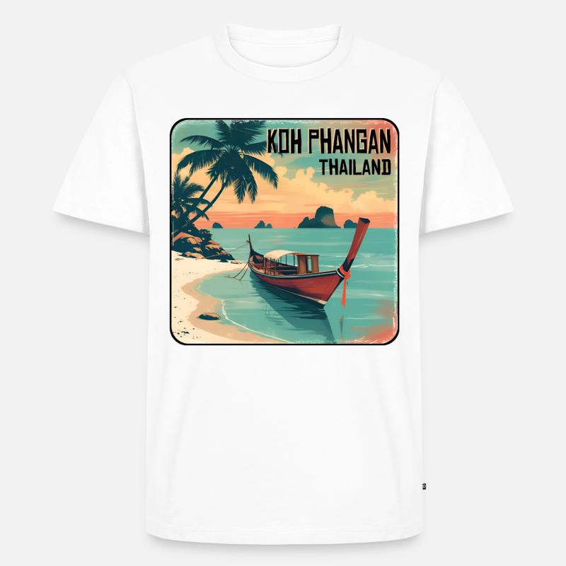Koh Phangan Thailand - Männer Premium Bio T-Shirt - undefined
