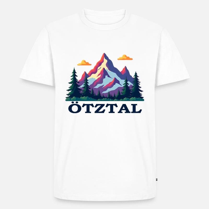 Oetztal Ötztal - Männer Premium Bio T-Shirt - undefined