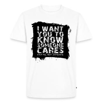 TDAH - T-shirt Premium bio Homme - blanc - Devant - Nico (187cm)