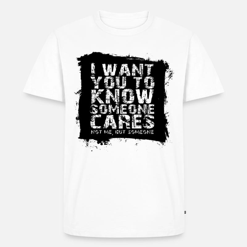ADHS - Männer Premium Bio T-Shirt - Weiß